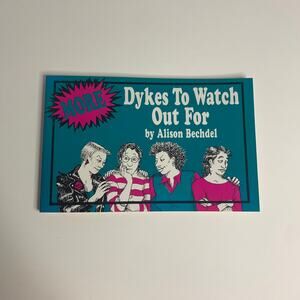 More Dykes To Watch Out For by Alison Bechdel TPB 1988 1st Edition Cartoon